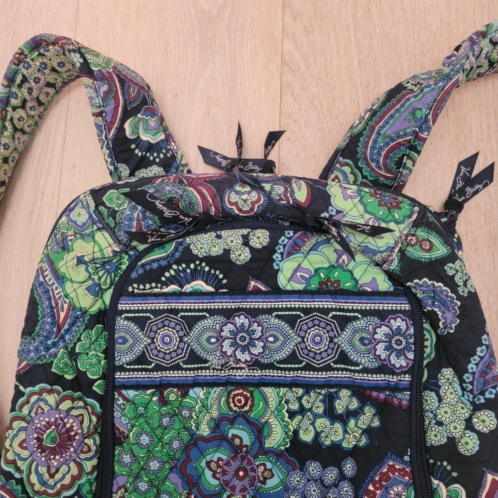 Vera Bradley Laptop Patterned Backpack - image 8